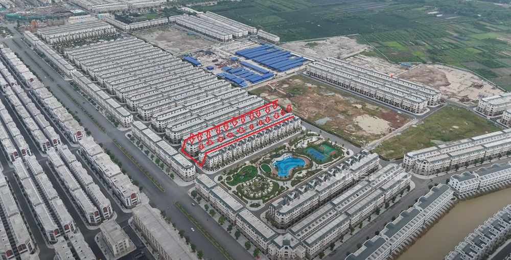 Bán liền kề Vịnh Tây 7 Vinhomes Ocean Park 3 The Crown Hưng Yên