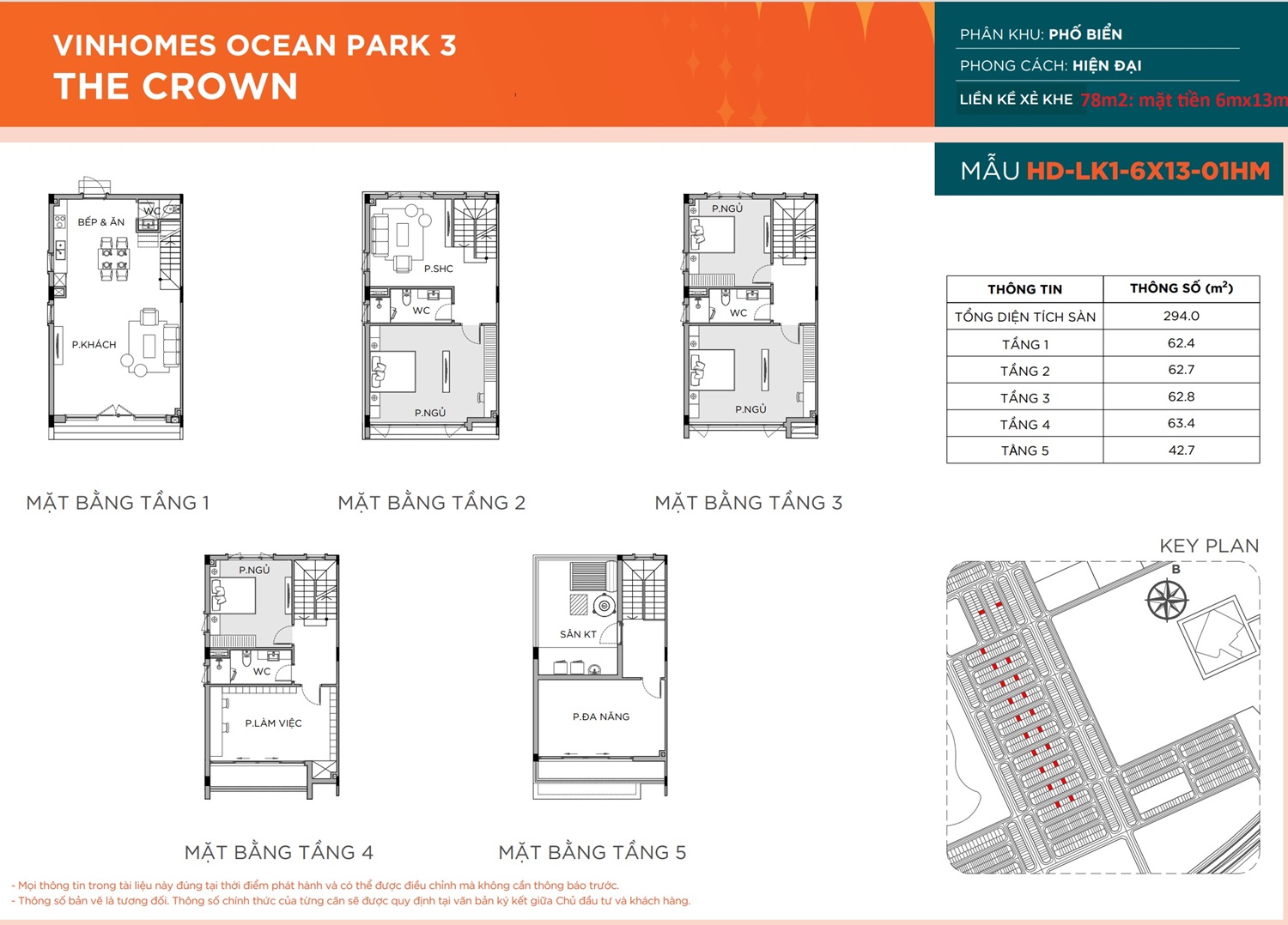 Layout Thiết kế căn 78m2 xẻ khe phố biển Vinhomes Ocean Park 3