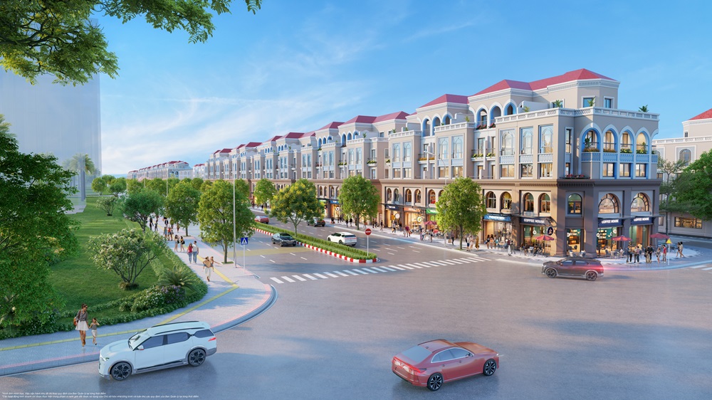 Shophouse phân khu Cọ Xanh Vinhomes Ocean Park 2 The Empire