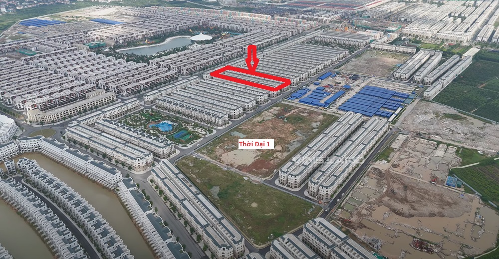 Bán liền kề Thời Đại 1 Vinhomes Ocean Park 3 The Crown Hưng Yên