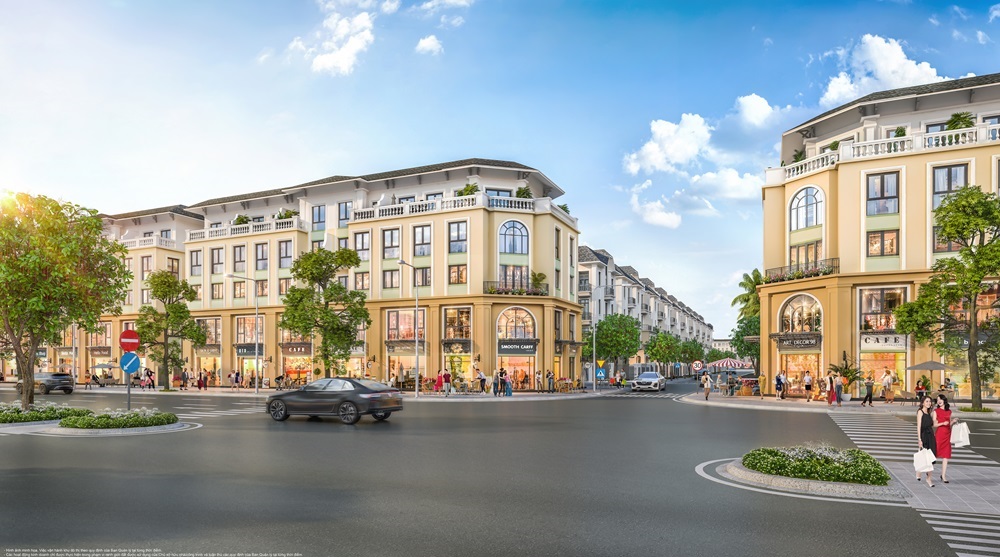 The Crown_Kiến trúc shophouse Thời Đại