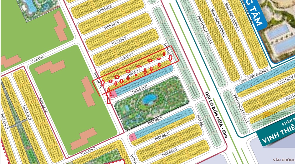 Bán liền kề Thời Đại 9 Vinhomes Ocean Park 3 The Crown Hưng Yên Giá rẻ