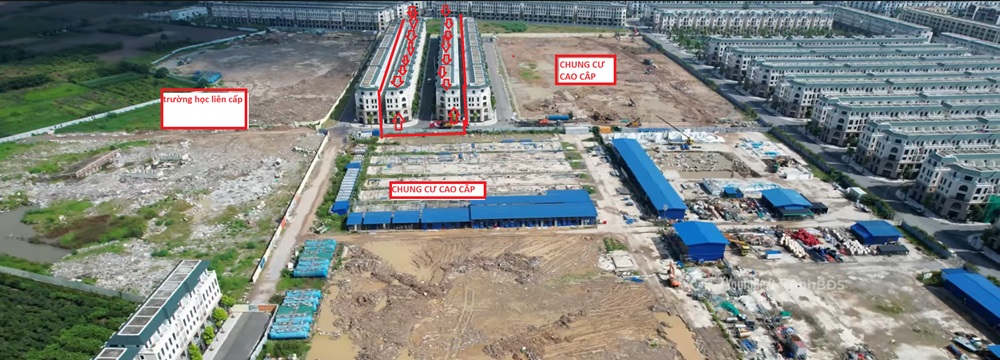 Bán liền kề Vịnh Tây 12 Vinhomes Ocean Park 3 The Crown Hưng Yên