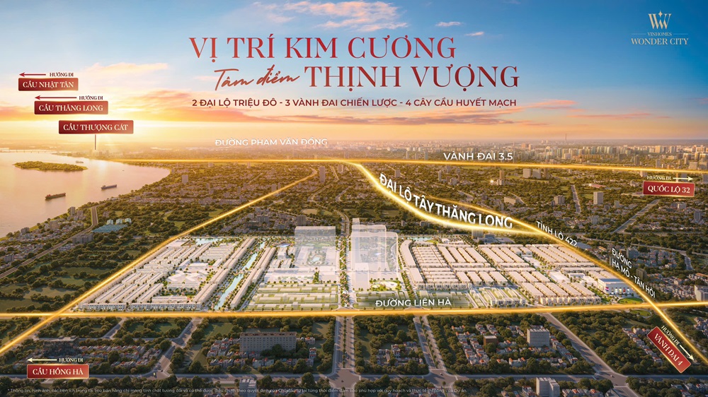 Vinhomes Woder City Đan Phượng mở bán giá gốc 2025