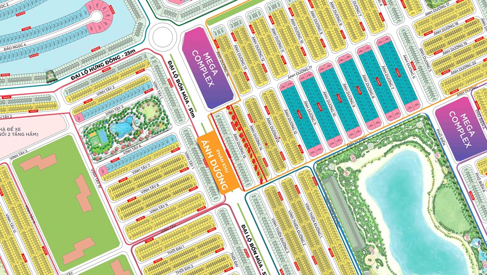 Bán liền kề Ánh Dương 15 Vinhomes Ocean Park 3 The Crown Hưng Yên