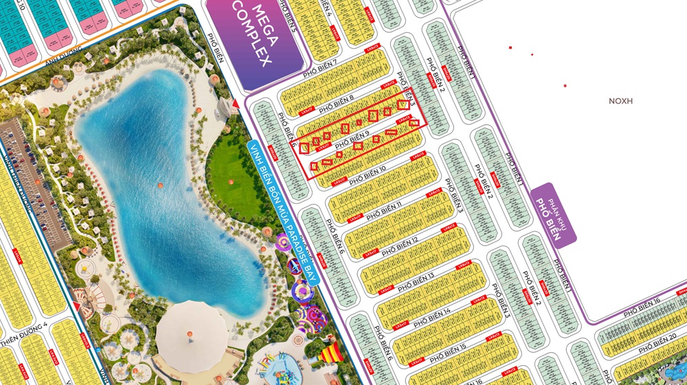 Bán liền kề phố biển 9 Vinhomes Ocean Park 3 The Crown Hưng Yên