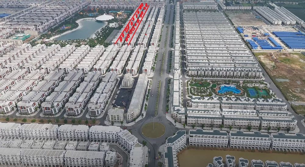 Bán liền kề Vịnh Thiên Đường 1 Vinhomes Ocean Park 3 The Crown Hưng Yên