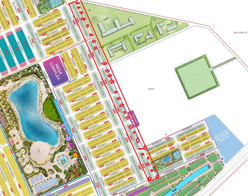 Bán shophouse Phố Biển 1 Vinhomes Ocean Park 3 The Crown Hưng Yên