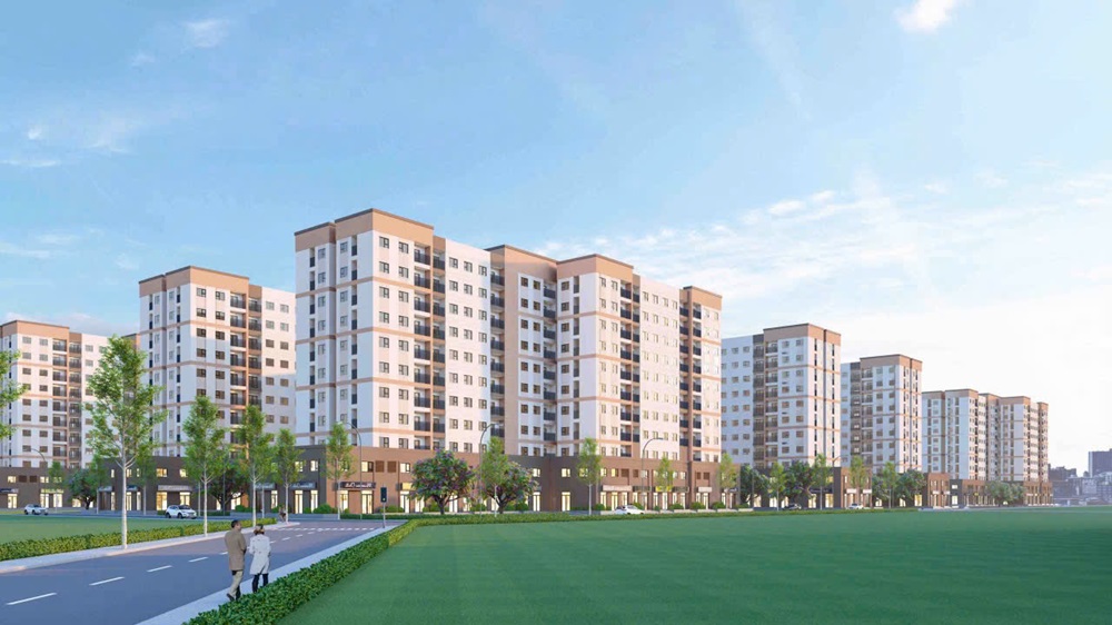 43 tòa căn hộ nhà ở xã hội Happy Home tại Vinhomes Ocean Park 3