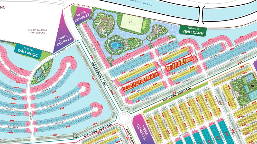 Bán liền kề Vịnh Xanh 3 Vinhomes Ocean Park 3 The Crown Hưng Yên