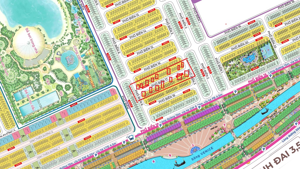 Bán liền kề Phố Biển 17 Vinhomes Ocean Park 3 The Crown Hưng Yên