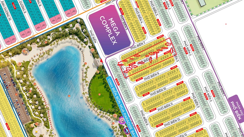 Bán liền kề Phố Biển 8 Vinhomes Ocean Park 3 The Crown Hưng Yên