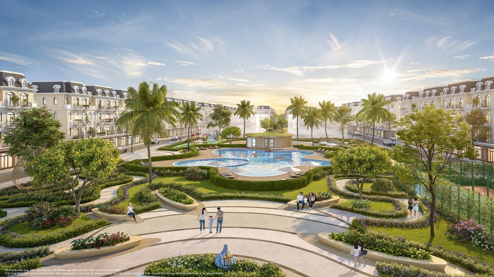 Biệt thự song lập sao biển Vinhomes Ocean Park 2 The Empire