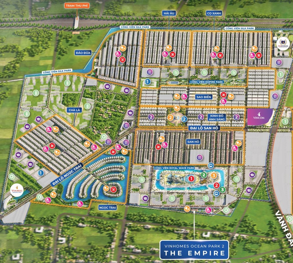 Tổng quan Vinhomes Ocean Park 2 The Empire Hưng Yên mở bán