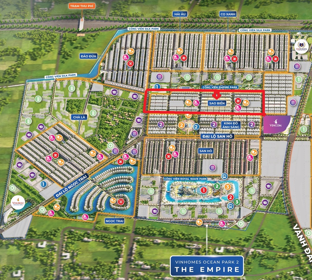 Tổng quan Vinhomes Ocean Park 2 The Empire Hưng Yên mở bán