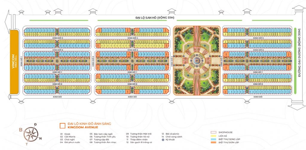 Mặt Bằng Kinh Đô Ánh Sáng Vinhomes Ocean Park 2 The Empire giá rẻ