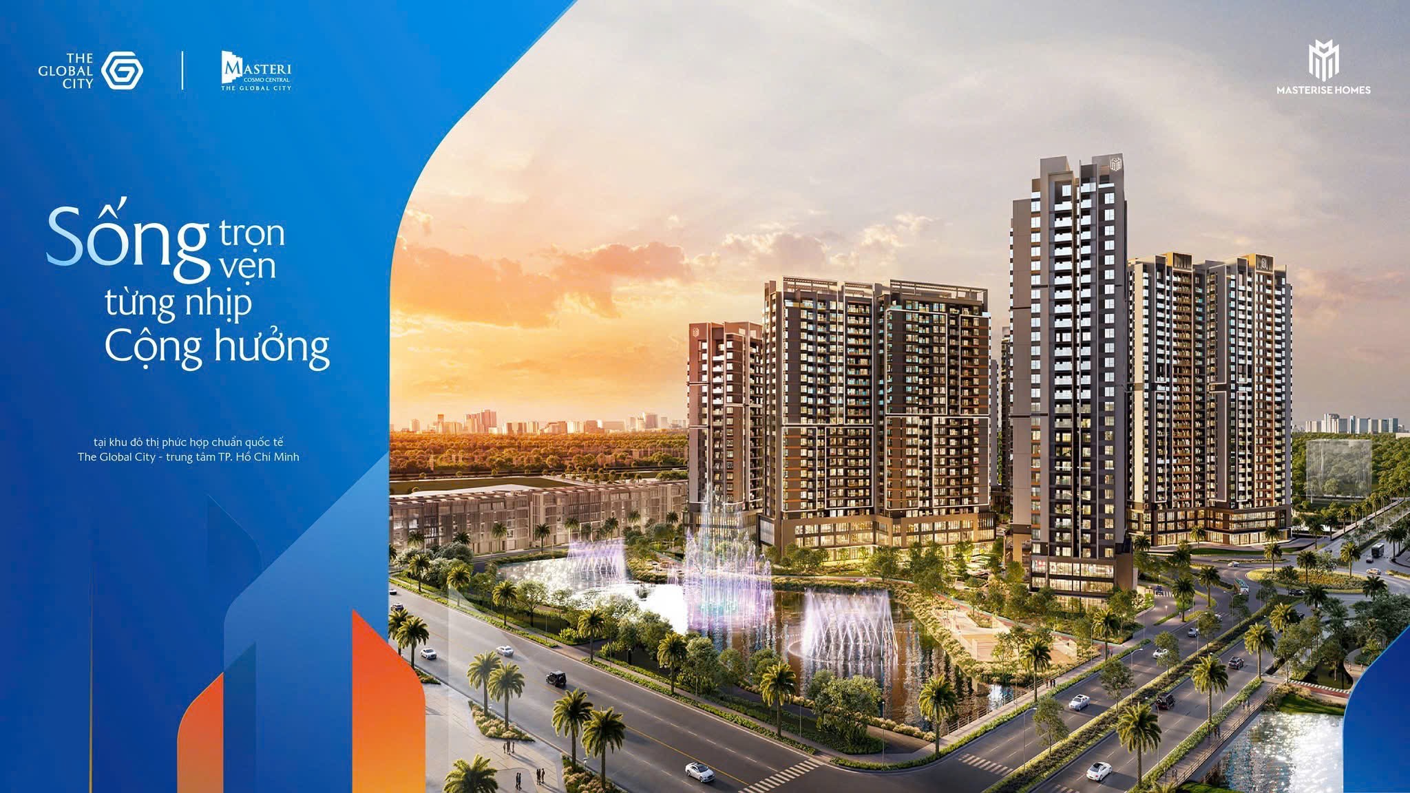 Cập nhật tiến độ bàn giao Masteri Cosmo Central mới nhất 2/2026